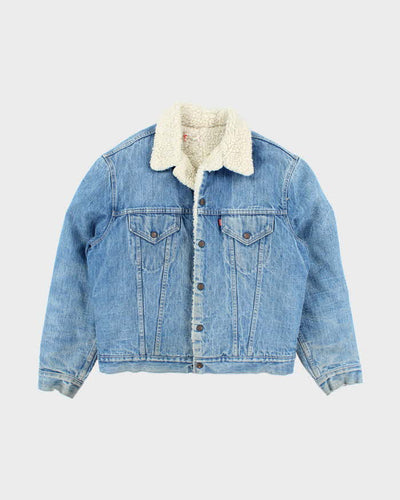 Vintage 70s Levi's Fleece Lined Denim Jacket - L