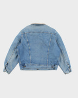 Vintage 80s Lee Storm Rider Denim Jacket - XL