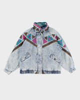 Vintage 90s Current Seen Denim Jacket - M