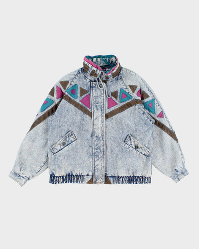 Vintage 90s Current Seen Denim Jacket - M