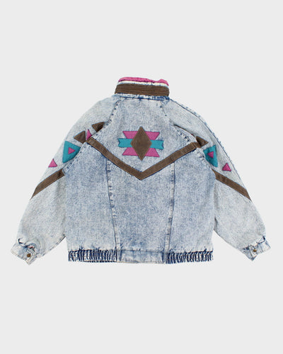 Vintage 90s Current Seen Denim Jacket - M