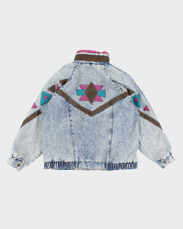 Vintage 90s Current Seen Denim Jacket - M