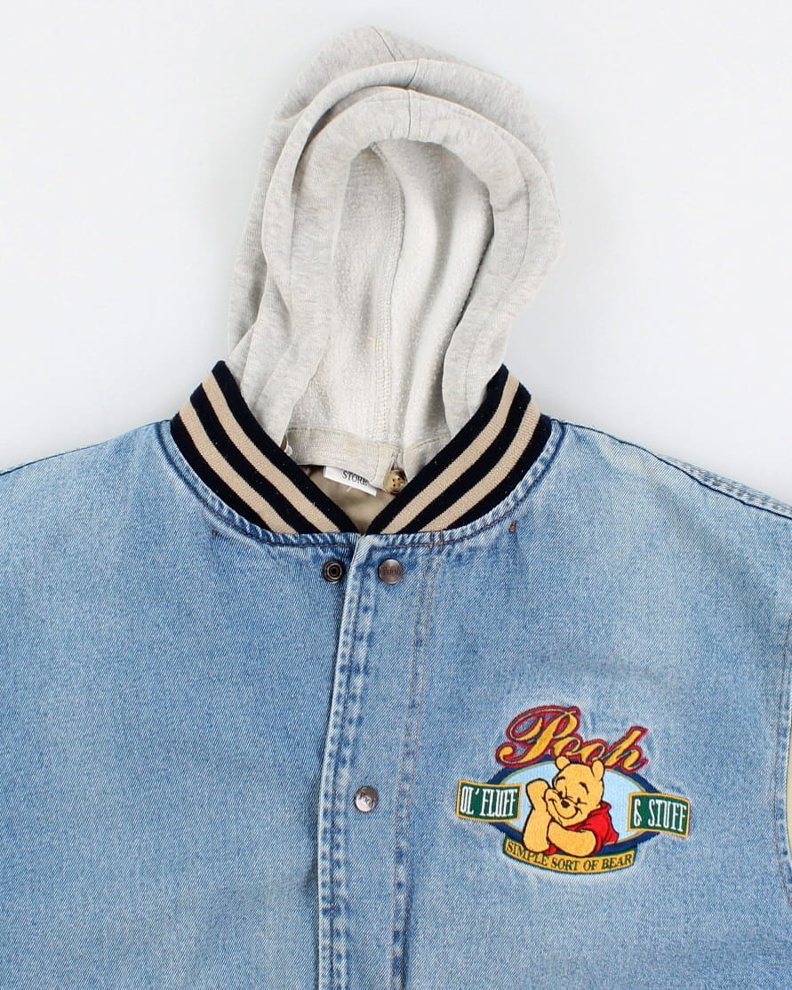 Vintage winnie the pooh varsity best sale jacket