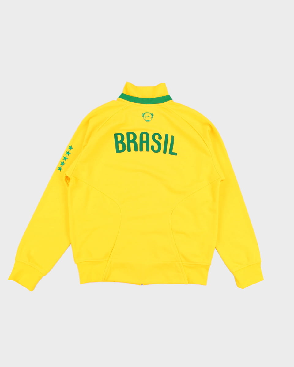 Nike x Brasil Football Yellow Track Jacket - XL