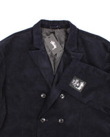 Stussy x No Vacancy Inn Blue Corduroy Blazer - XL