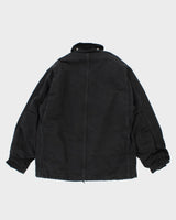 Vintage 00s Carhartt Black Canvas Workwear Jacket - L