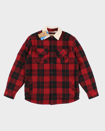 Winder River Fleece Lined Plaid Shacket - M