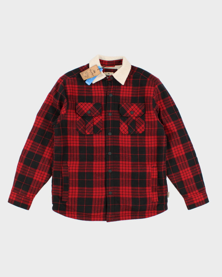 Winder River Fleece Lined Plaid Shacket - M