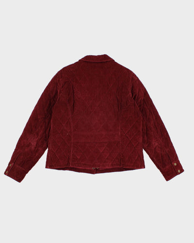 Eddie Bauer Red Corduroy Jacket - L