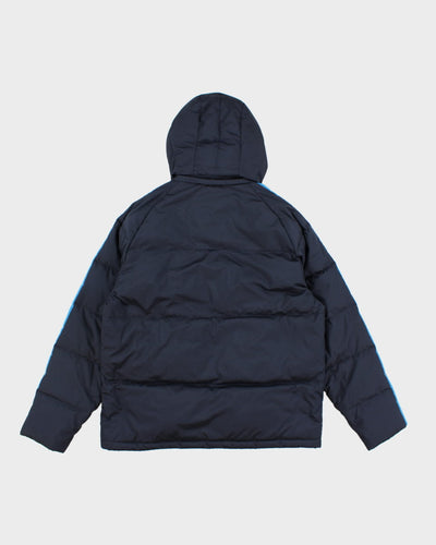 Adidas Blue Hooded Jacket - M