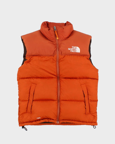 The North Face Orange 700 Puffer Vest - S