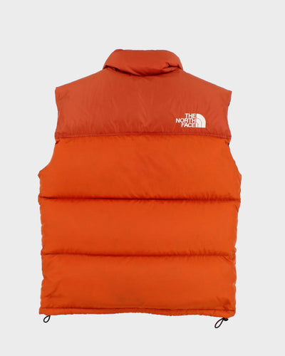 The North Face Orange 700 Puffer Vest - S