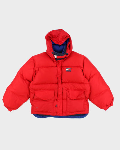 Vintage 90s Tommy Hilfiger Puffer Jacket - XL