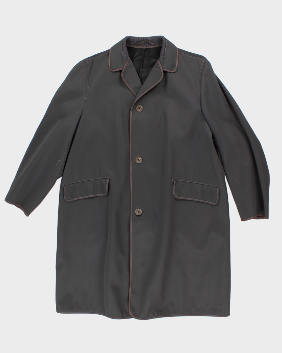 70's Gannex Bus and Railway Workers Utility Overcoat - L