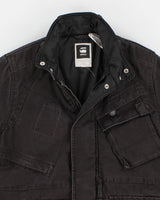 G-Star Raw Chunky Insulated Faded Black Denim Jacket - M