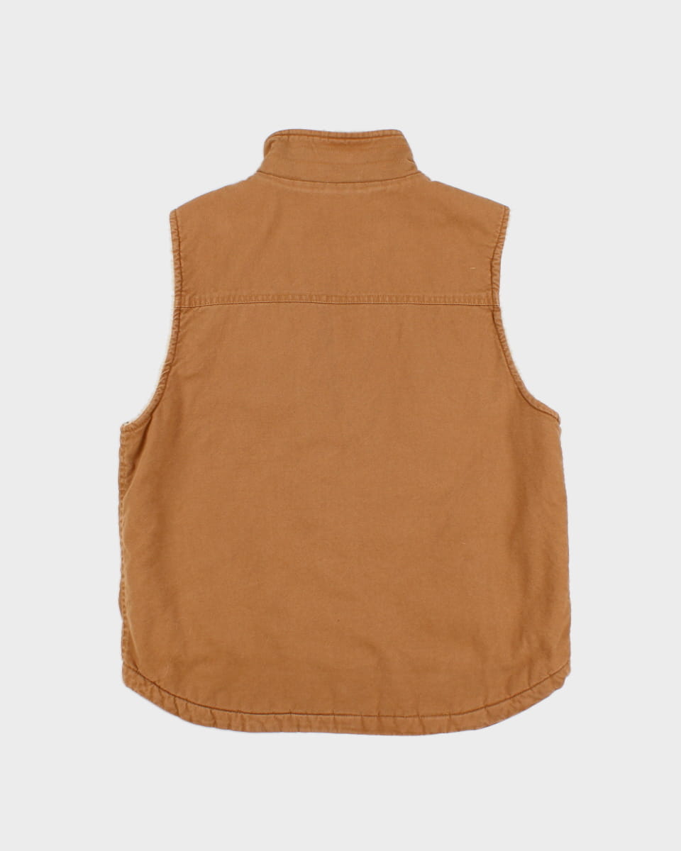 Dickies Fleece Lined Zip Up Vest - L