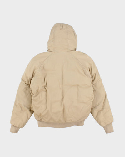 Vintage Hooded Rough Rider Puffer Jacket - L