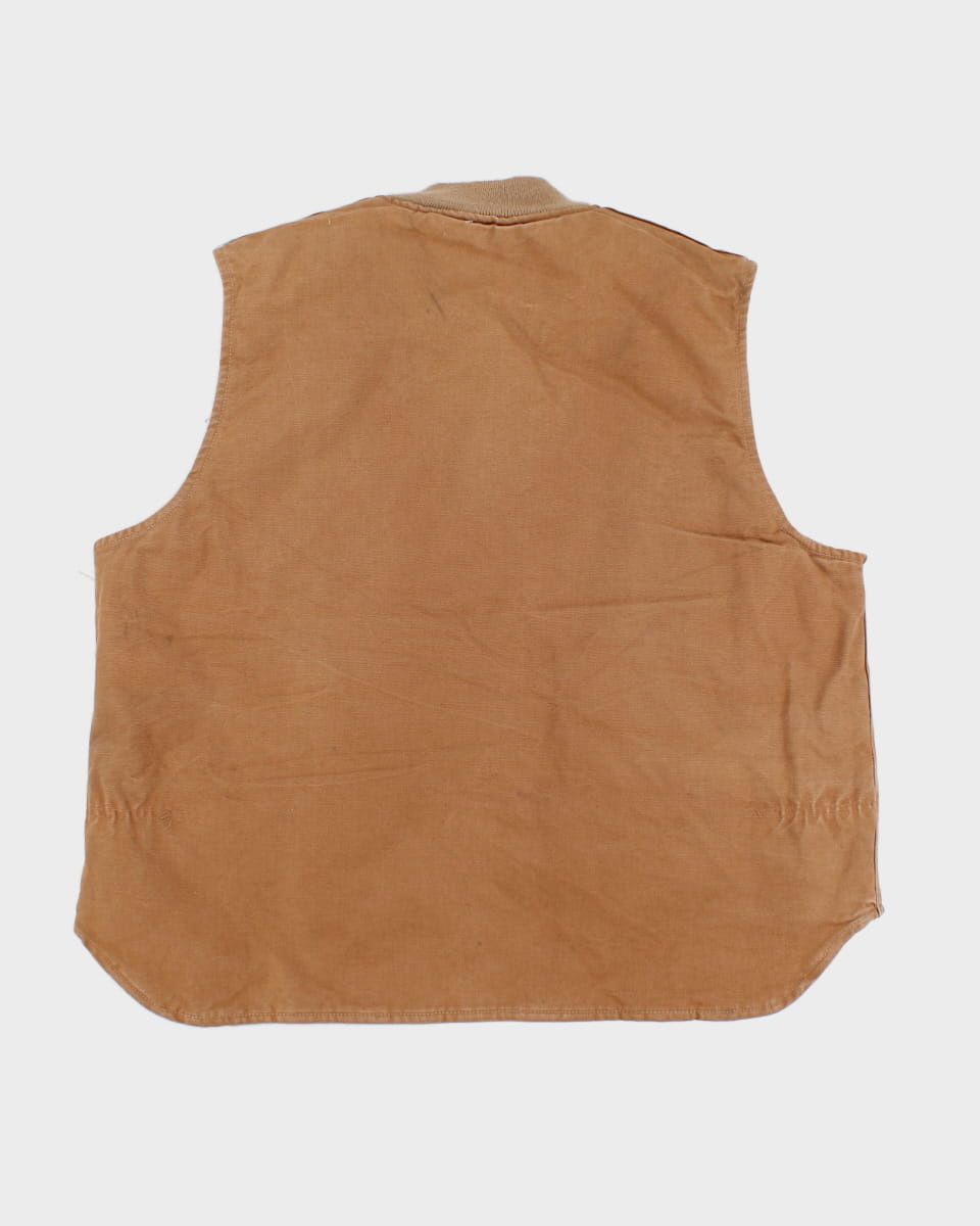 Vintage Carhartt Thrashed Work Vest - XL