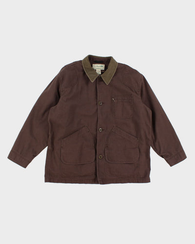 L.L. Bean Cord Collared Jacket - XXL