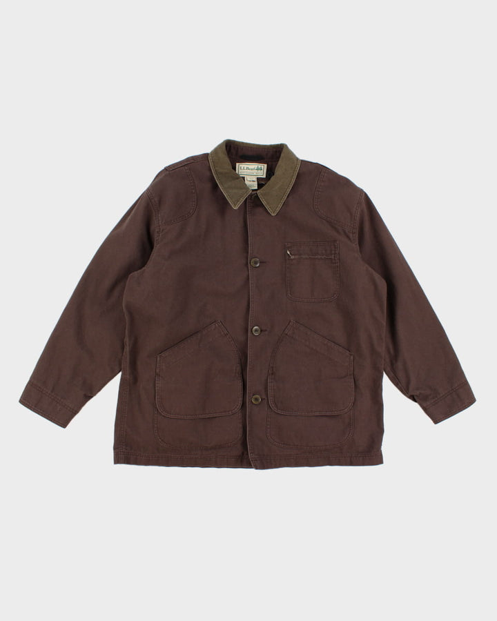L.L. Bean Cord Collared Jacket - XXL