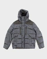 Men's Navy Michael Kors Puffer Jacket - L