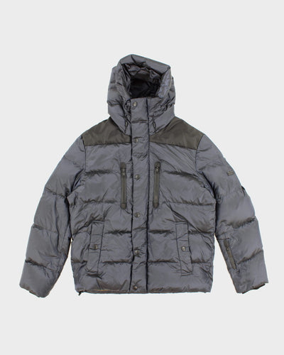 Men's Navy Michael Kors Puffer Jacket - L