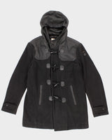 Diesel Hooded Wool Coat - XXL