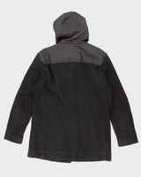 Diesel Hooded Wool Coat - XXL