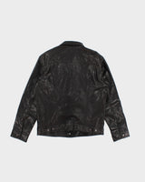 Levi's Leather Trucker Jacket - L