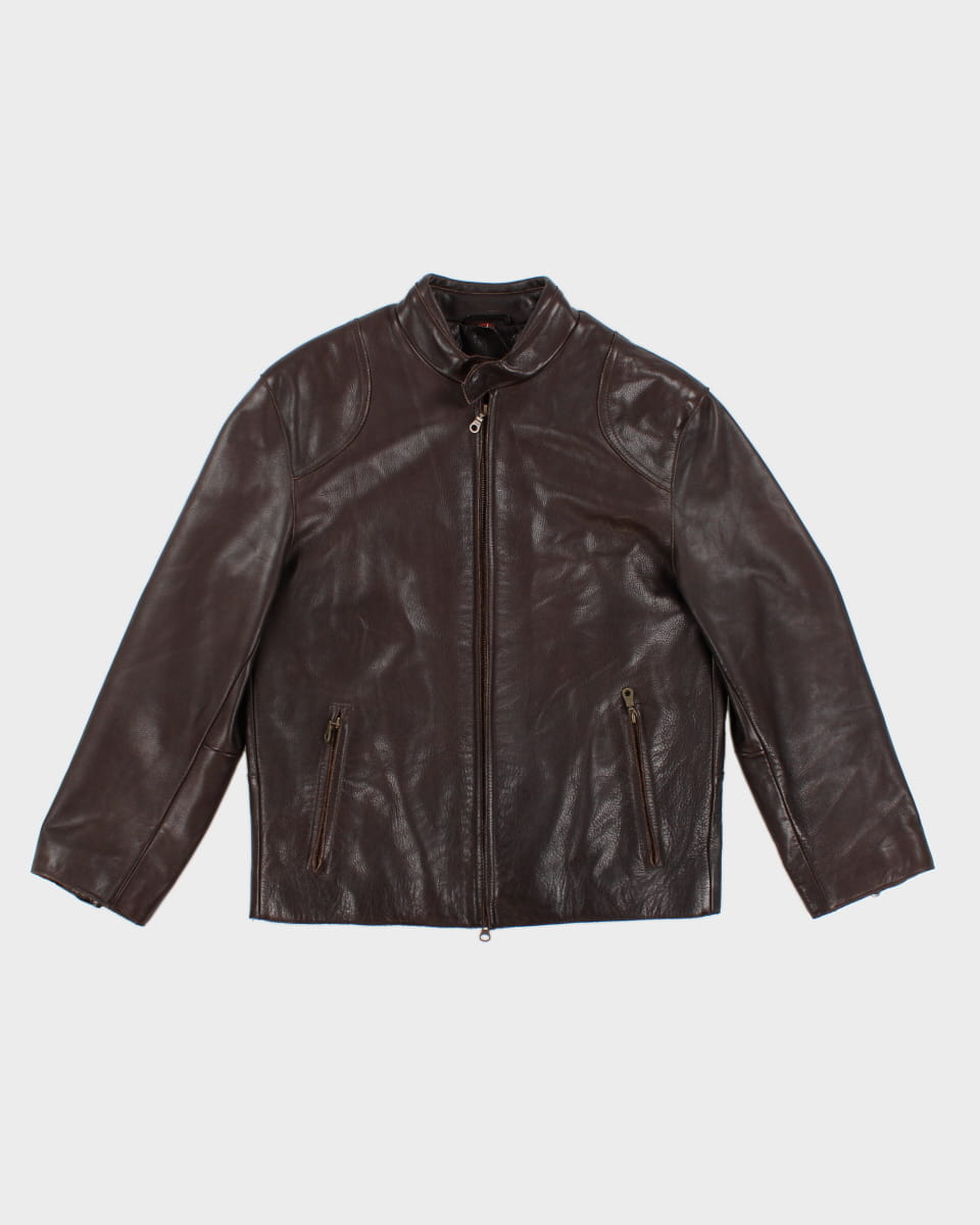 Danier Dreamy Brown Leather Jacket - M