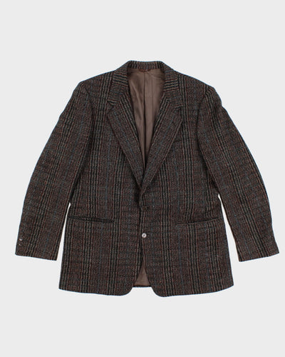 Vintage Savile Row Wool Tweed Blazer - L