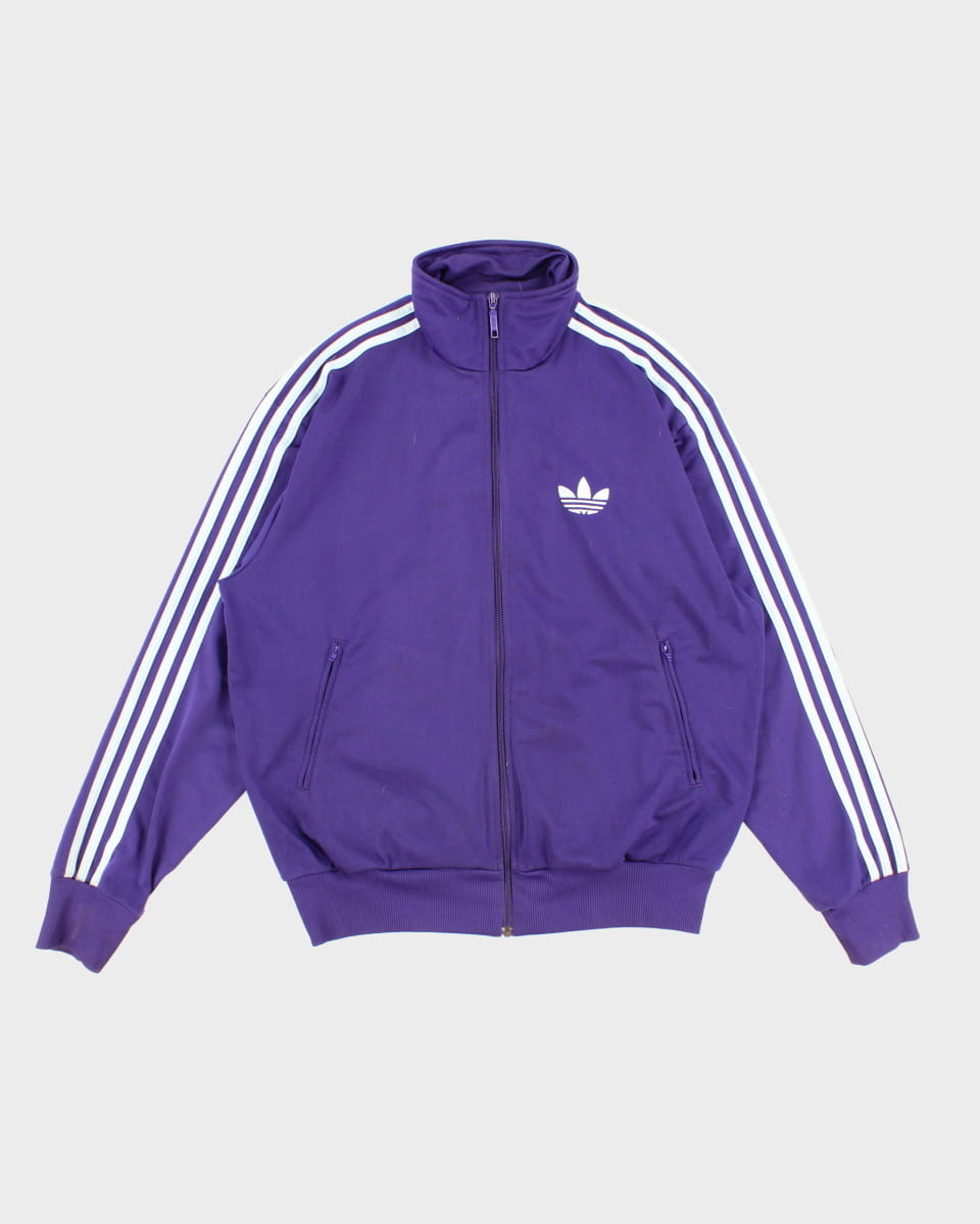 Purple Adidas Track Jacket - M – Rokit