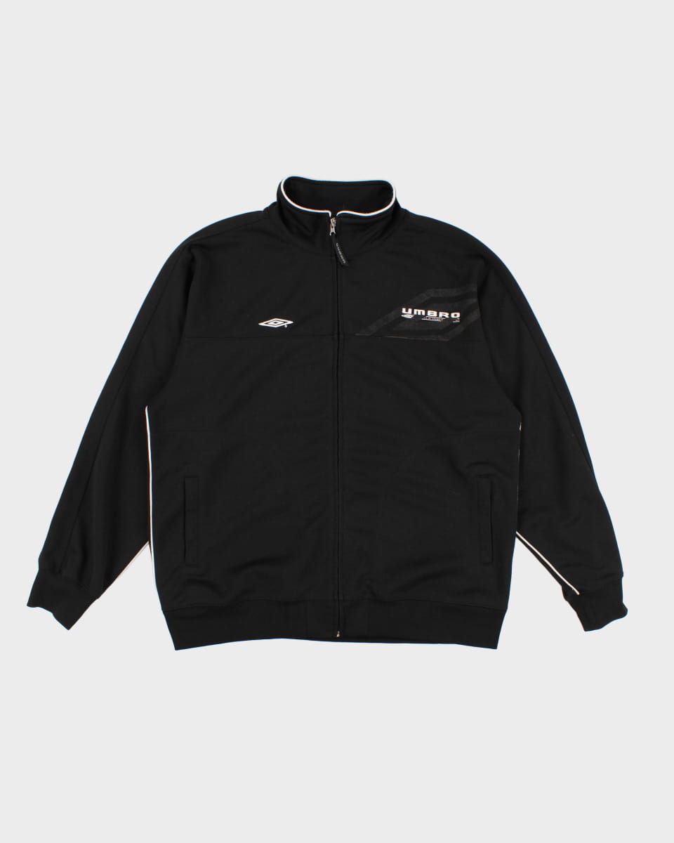 Umbro Black Track Jacket - L