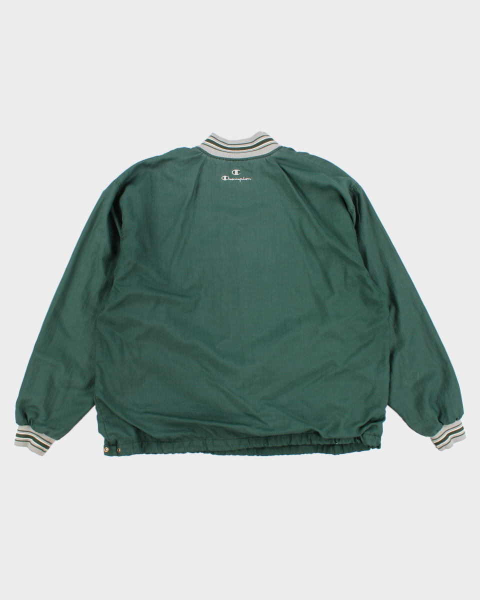 Vintage 90s Champion Quarter Zip Windbreaker - XL