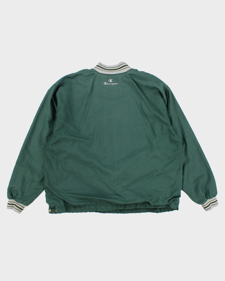 Vintage 90s Champion Quarter Zip Windbreaker - XL