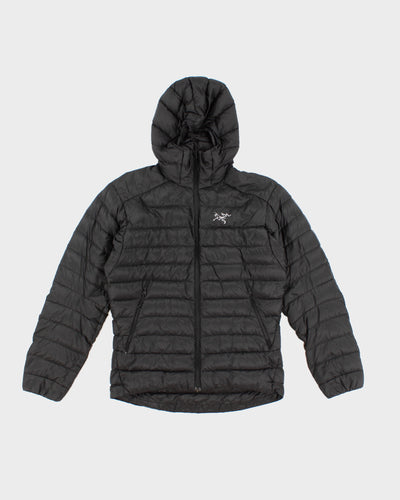 Arc'teryc Black Hooded Light Puffer - XS