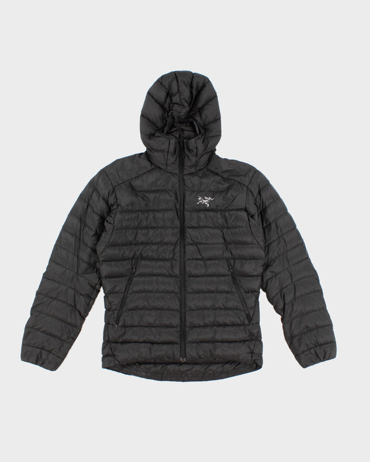 Arc'teryc Black Hooded Light Puffer - XS