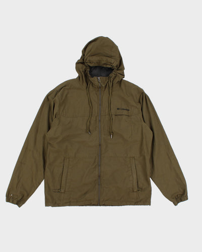 Khaki Columbia Hooded Jacket - L