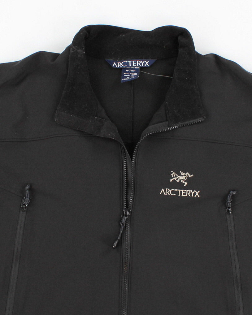 Mens Black Arc'teryx Windbreaker Jacket - XL