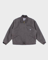 Mens Grey Denim Tna Bomber Jacket - L