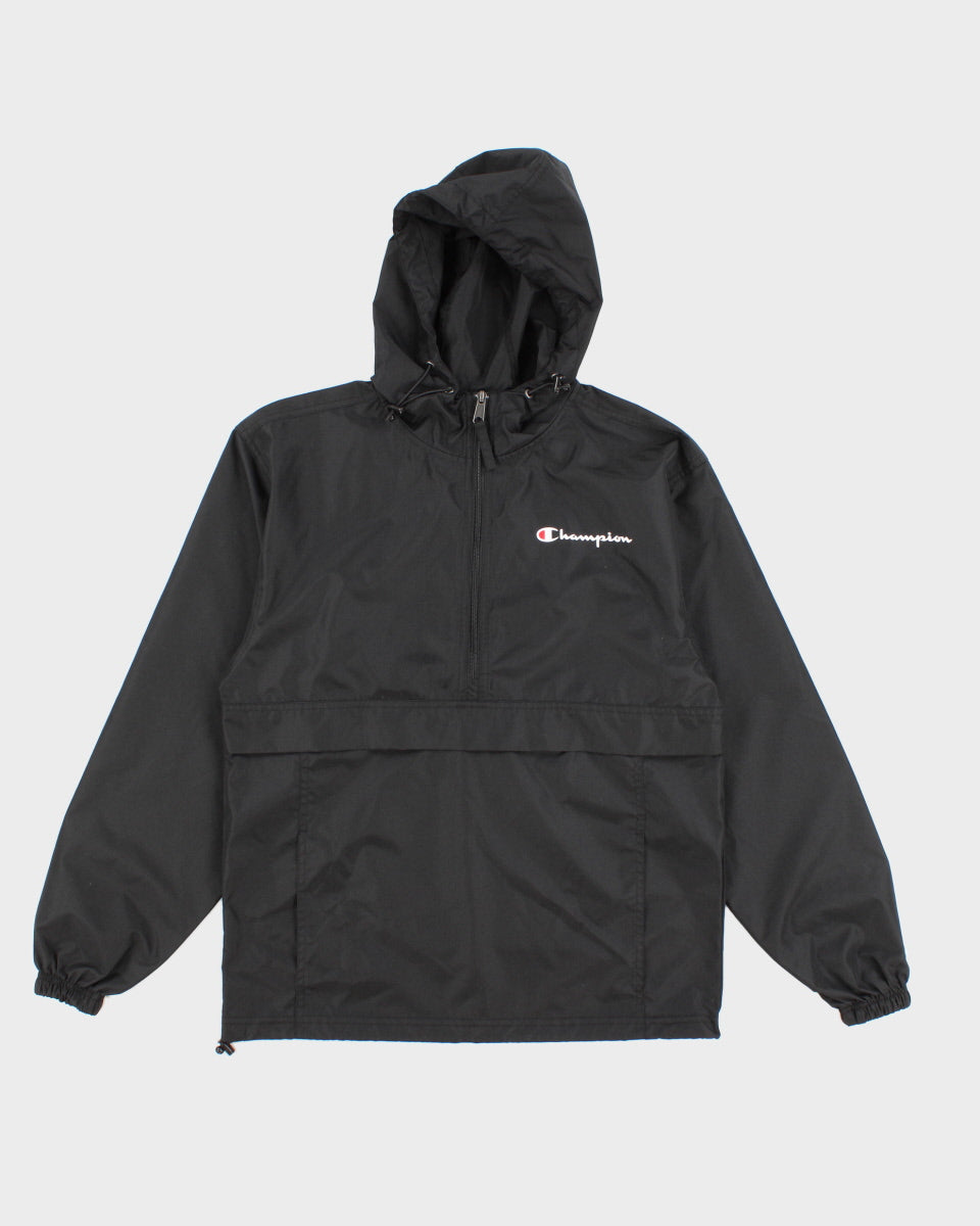 Mens Black Champion Windbreak Jacket - XS