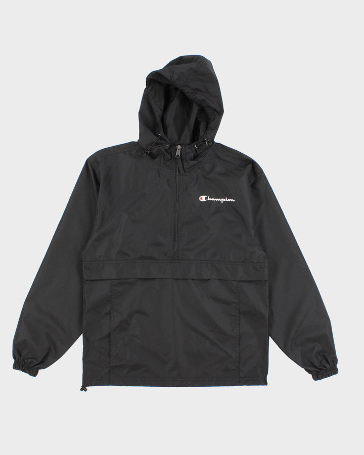 Mens Black Champion Windbreak Jacket - XS
