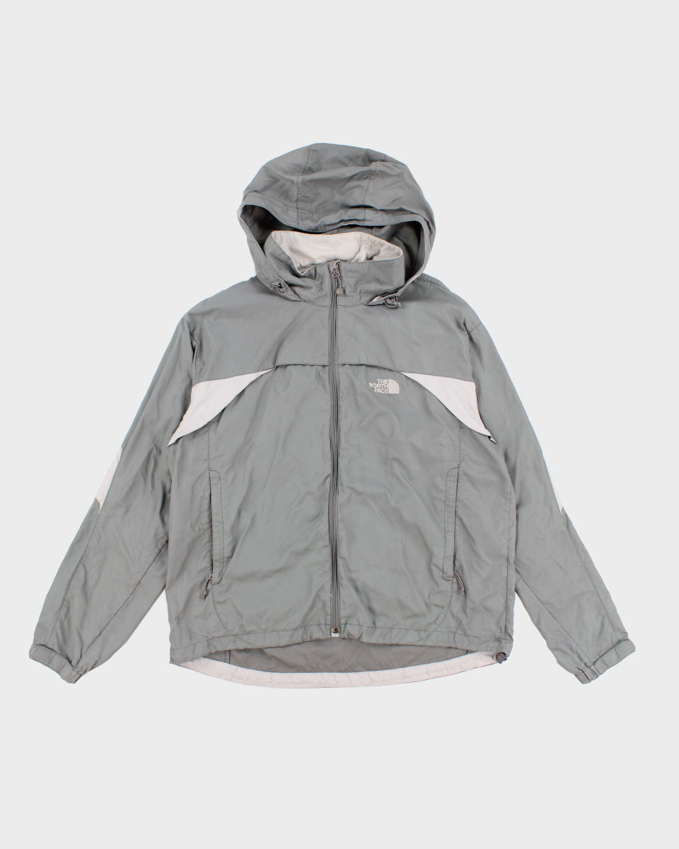 Mens Grey The North Face Hooded Jacket - L