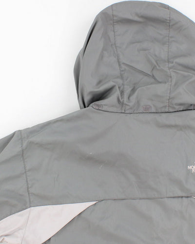 Mens Grey The North Face Hooded Jacket - L