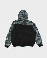 Mens Camouflage NHL Black and Grey Camo Hoodie - L