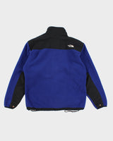 Mens Blue The North Face Fleece Jacket - L