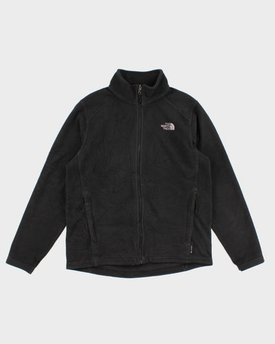 Mens Black The North Face Zip Up Fleece - M