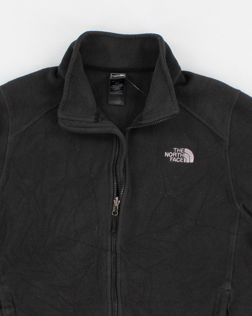 Mens Black The North Face Zip Up Fleece - M