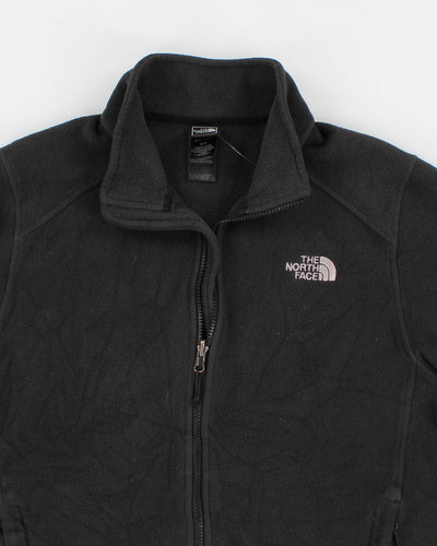 Mens Black The North Face Zip Up Fleece - M