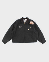 Mens New With Tags Deadstock Black Carhartt Duck Detroit Jacket - XL